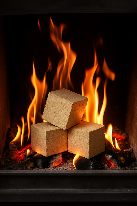 bois de chauffage compresse cubes sacs de t0 pieces. 6 Beaumetz-l�s-Aire (62)