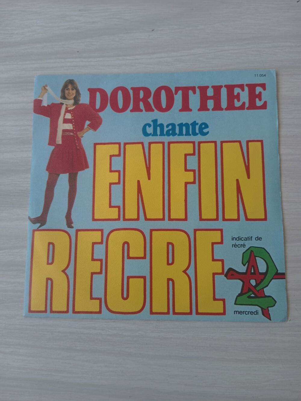 45 tours DOROTH&Eacute;E Enfin R&eacute;cr&eacute; CD et vinyles