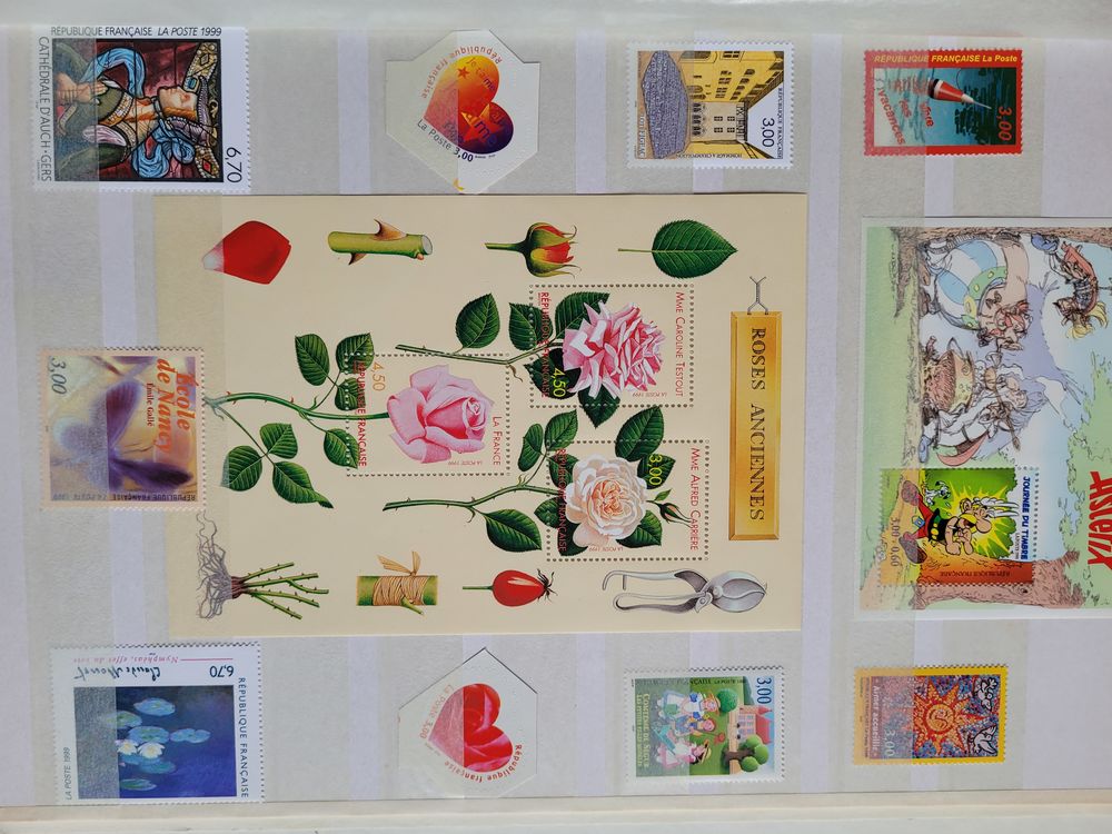COLLECTION TIMBRES FRANCAIS 