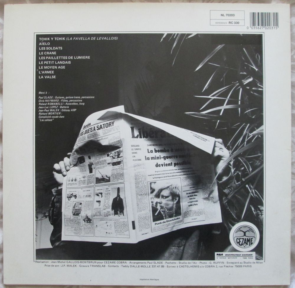 Disque vinyle CASTELHEMIS Audio et hifi