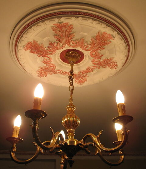 Lustre Bronze Patin� Louis XV 145 Mehun-sur-Y�vre (18)