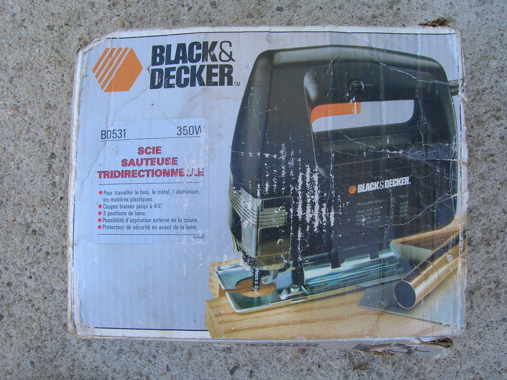 Scie sauteuse black et decker 350w Bricolage