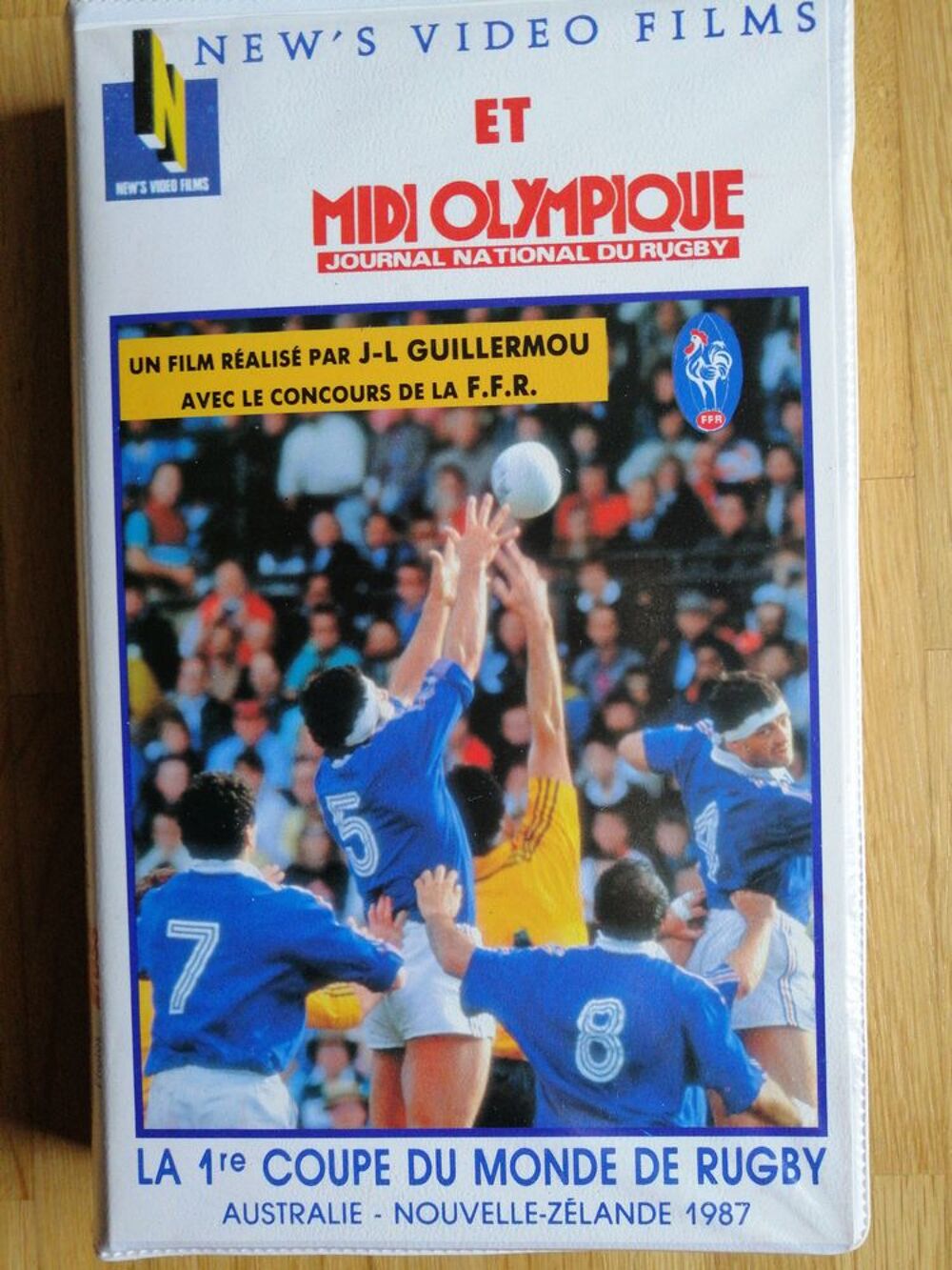 La 1ere COUP&Eacute; DE MONDE DE RUGBY 1987 Photos/Video/TV