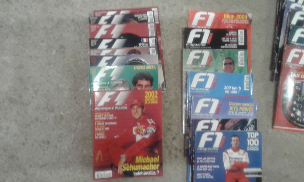Revues F1 Livres et BD