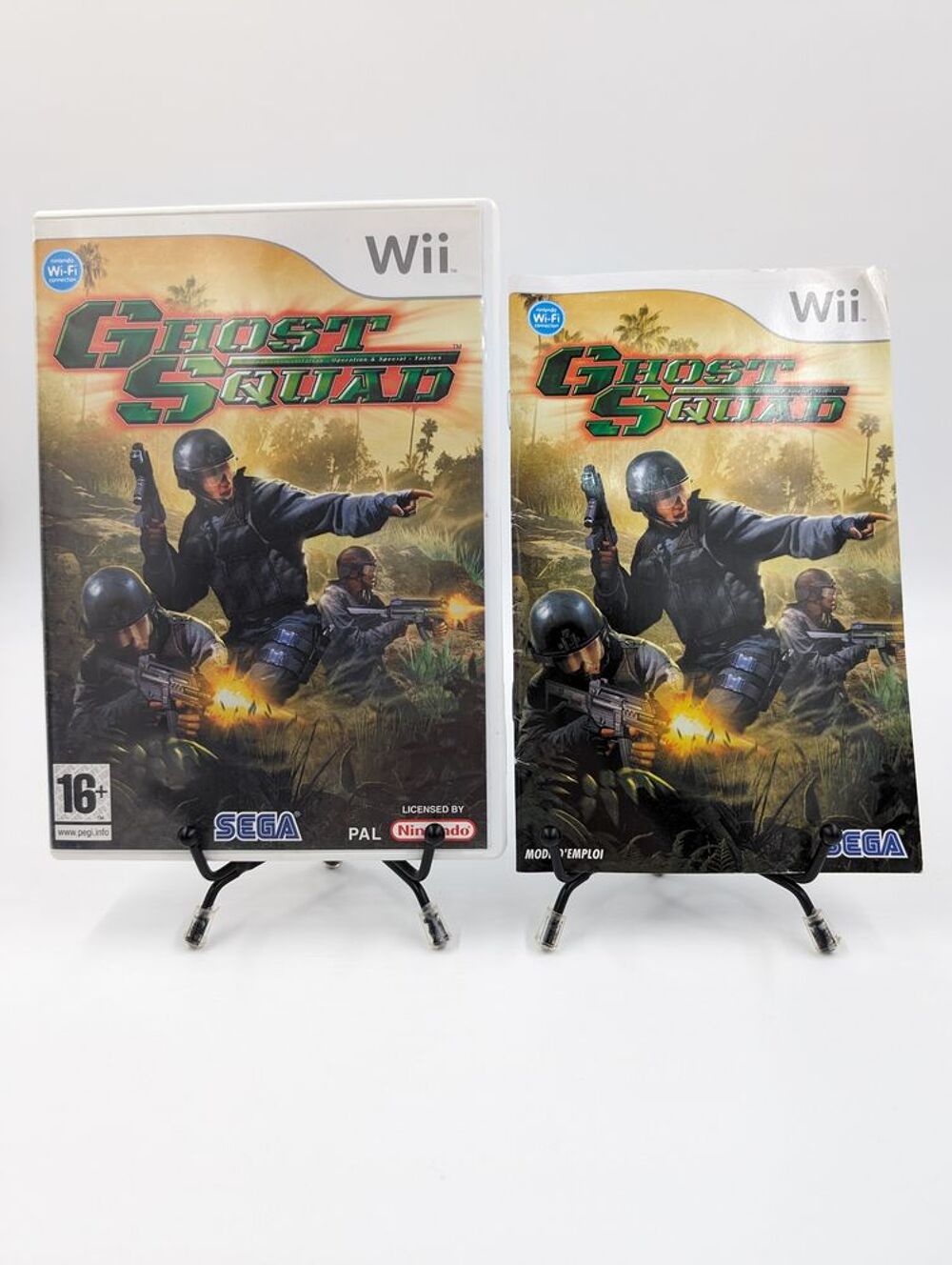 Jeu Nintendo Wii Ghost Squad en boite, complet Consoles et jeux vid�os