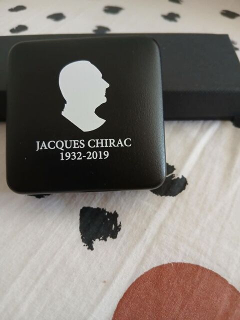  Coffret pièce collection mémoire de Jacques Chirac N°1398 15 Beaune (21)
