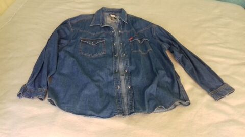 Chemise en jean's coocker's johnny hallyday 45 Malzville (54)