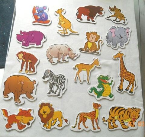 Puzzle 2 pices x18 animaux 0 Mcon (71)