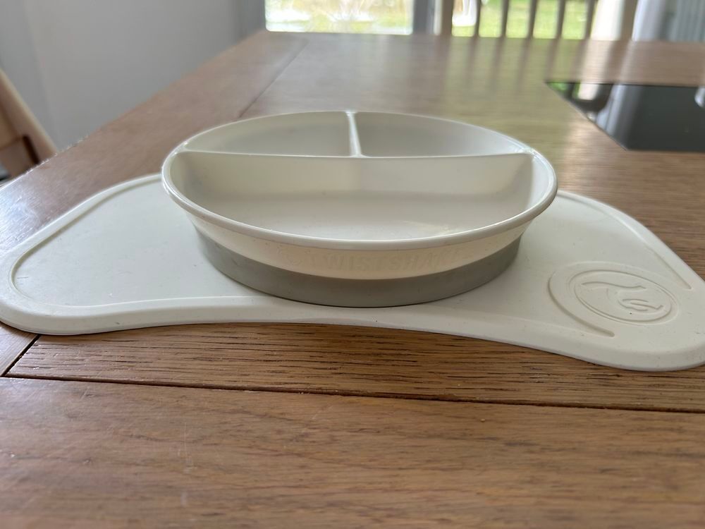 Assiette Twistshake Blanc Puériculture