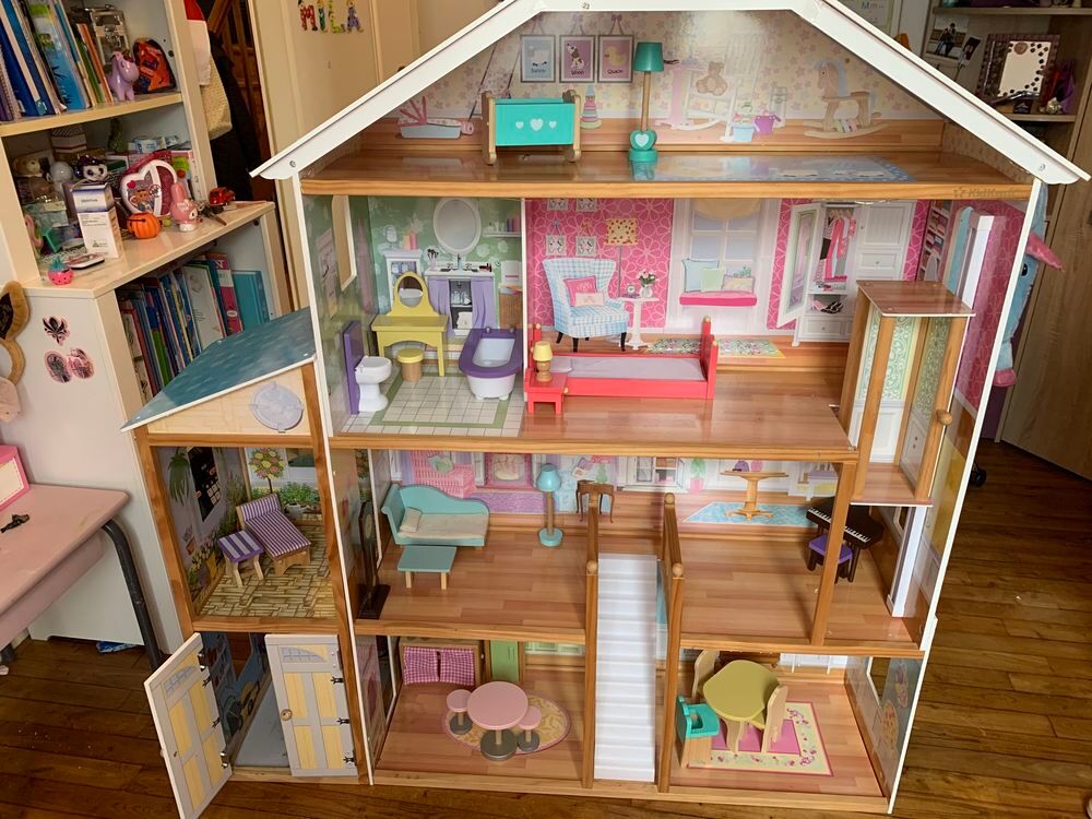 maison en bois jouet occasion