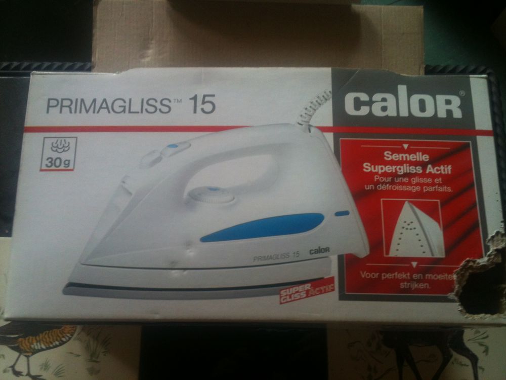 Fer &agrave; repasser Calor vapeur Primagliss 15 mod&egrave;le 1470.00
Electroménager