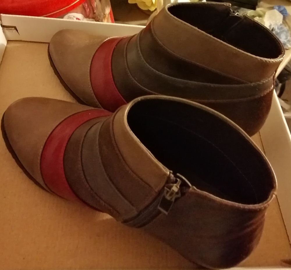 Boots bottines multicolores Chaussures