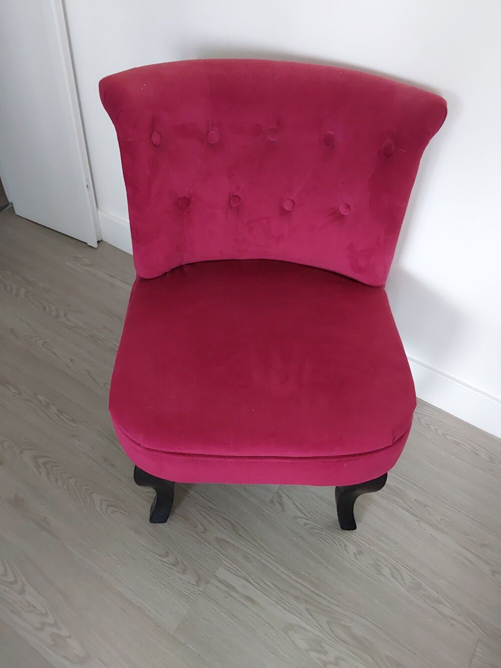 Petit fauteuil bordeaux Meubles