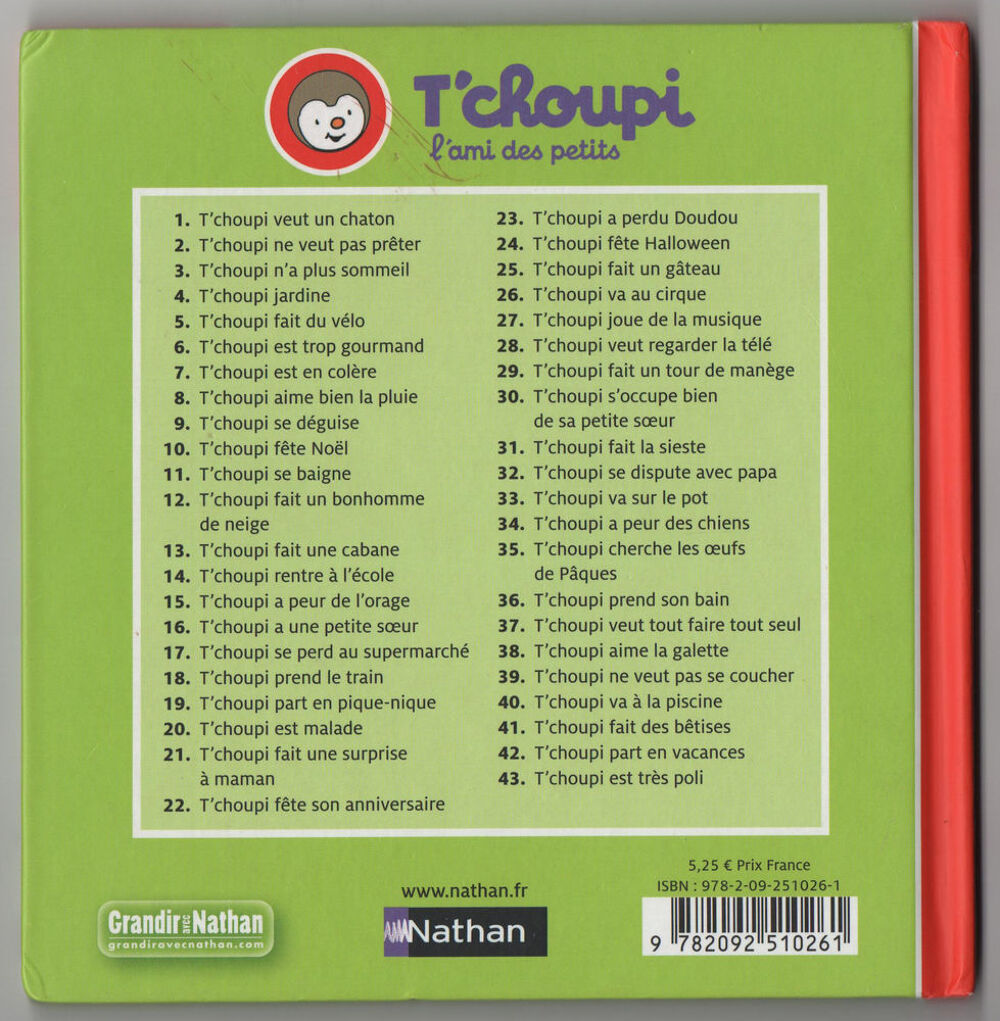 T'choupi cherche les ?ufs de p&acirc;ques - Thierry Courtin Livres et BD