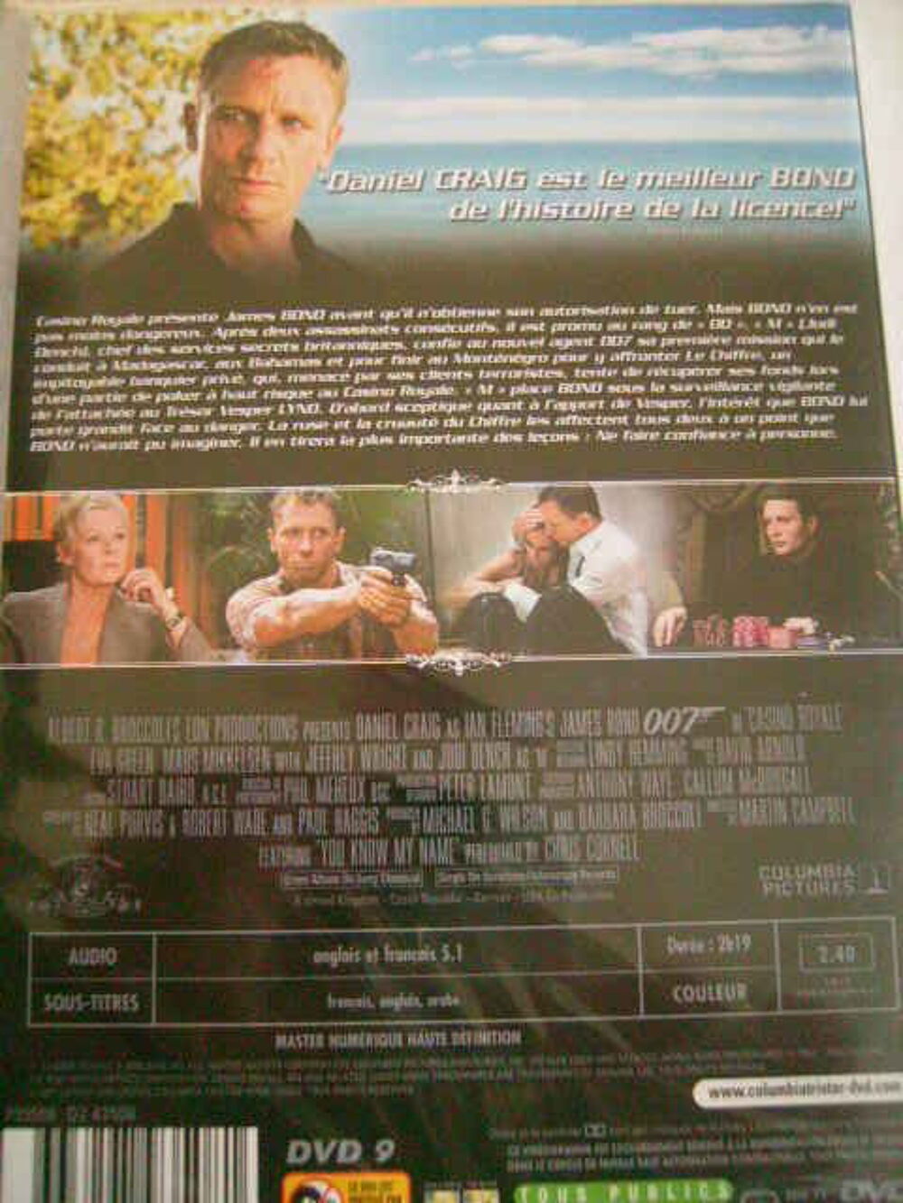
2 DVD FILM D'ACTION (James Bond 007 - Bruce Willis) DVD et blu-ray