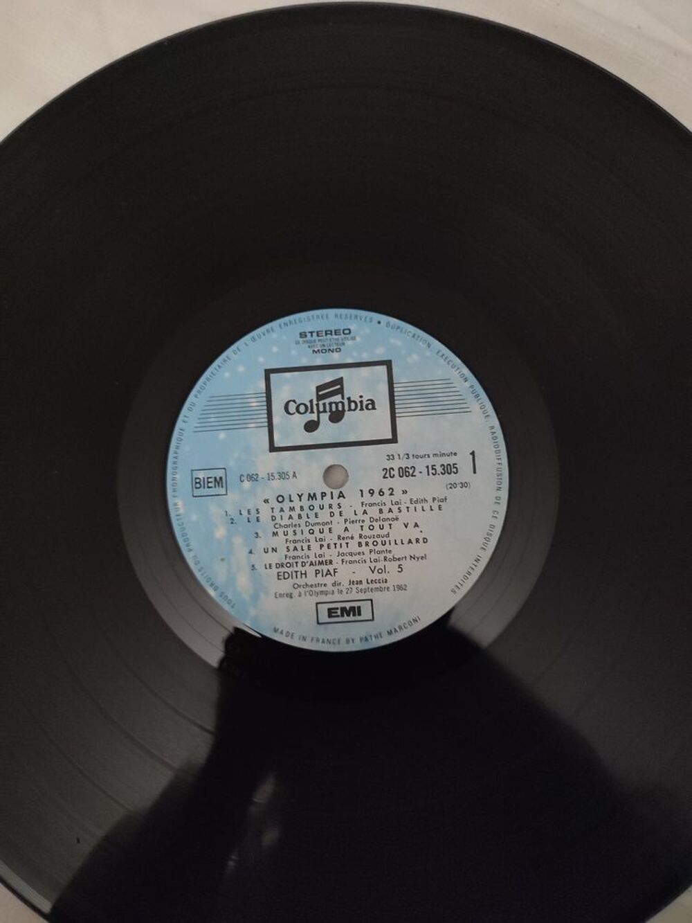 Vinyle Edith Piaf Audio et hifi