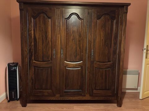 Armoire bois 3 portes 150 Montreuil-en-Touraine (37)