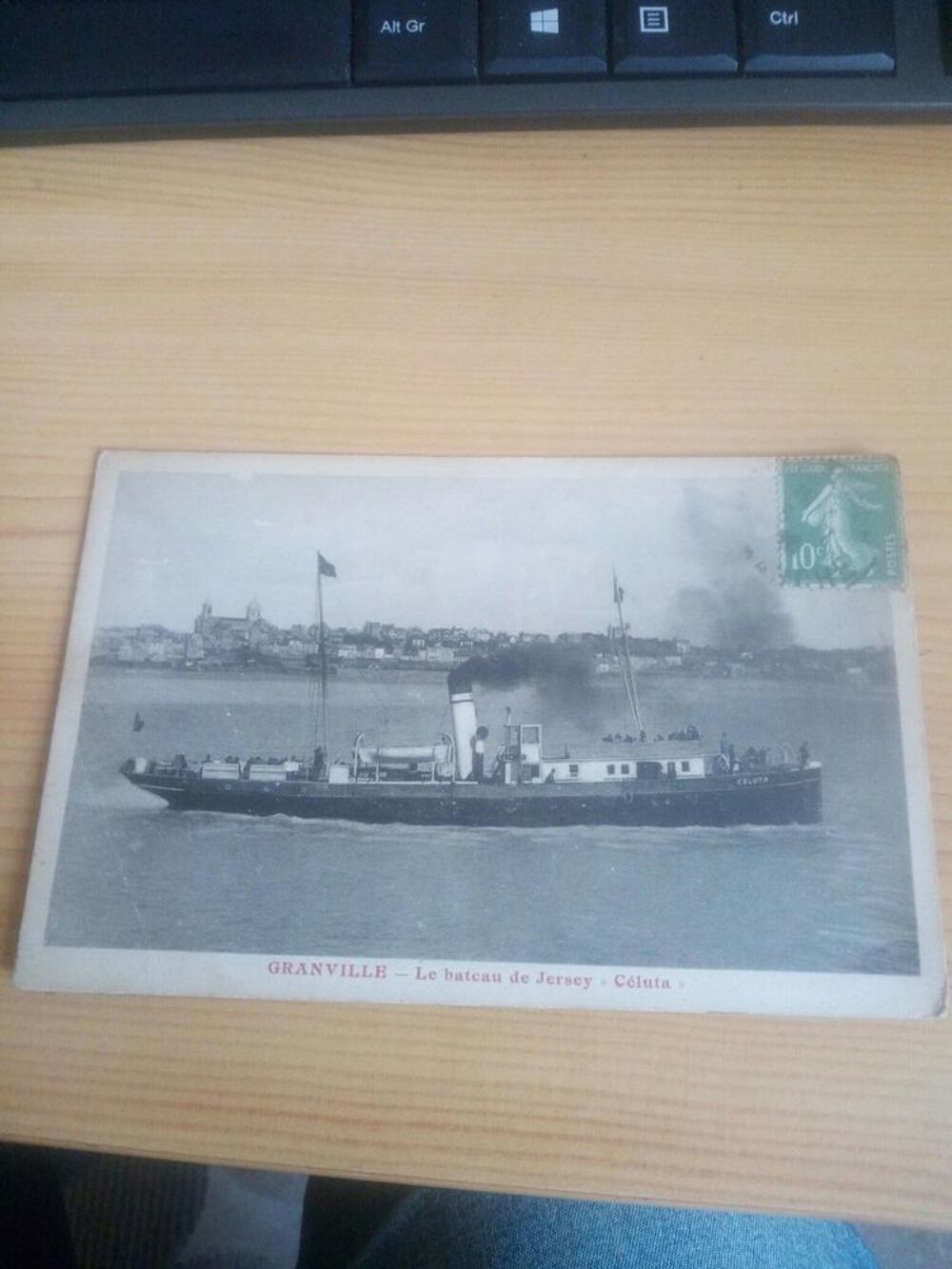RARE CARTE POSTALE DE GRANVILLE LE CELUTA 