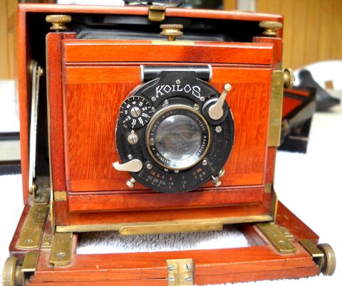 Gaumont : chambre 9x12 en acajou 595 Perpignan (66)