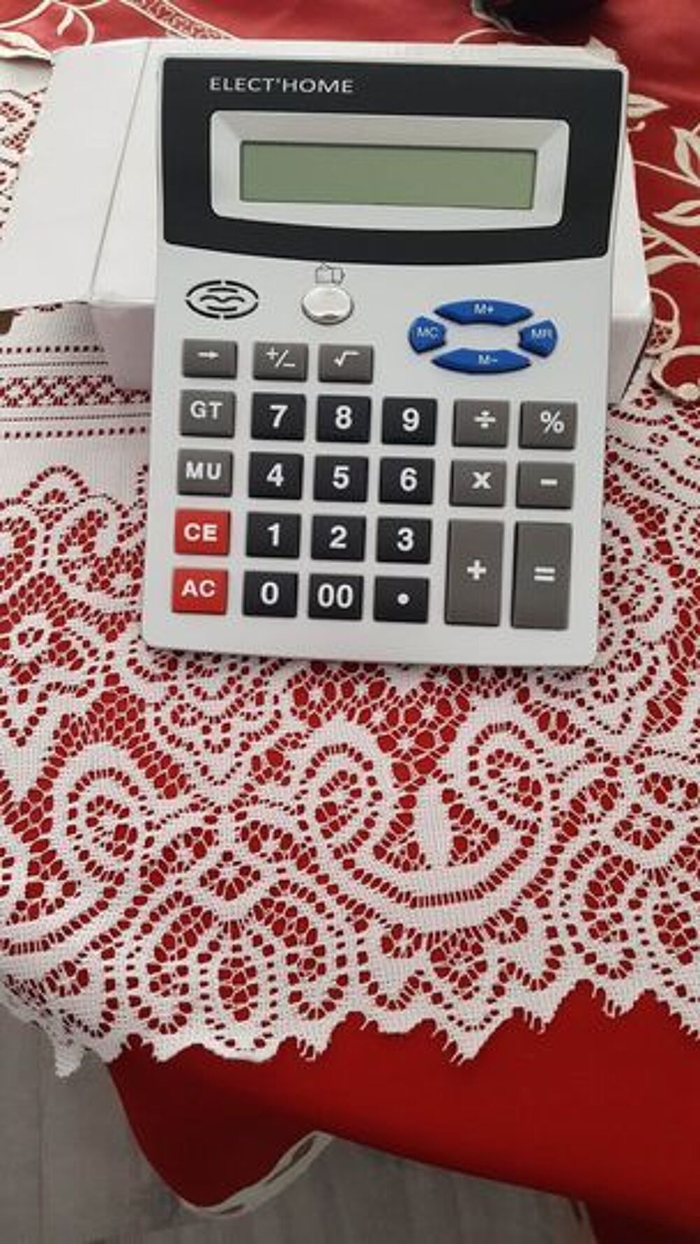 Grande calculatrice plus d&eacute;tecteur de faux billets N&deg; 1237 Audio et hifi