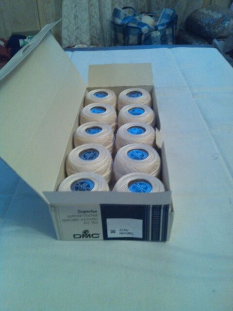 Pelotes de Coton DMC  Superba  sp�cial crochet N�30 / �cru 20 Saint-Denis (93)