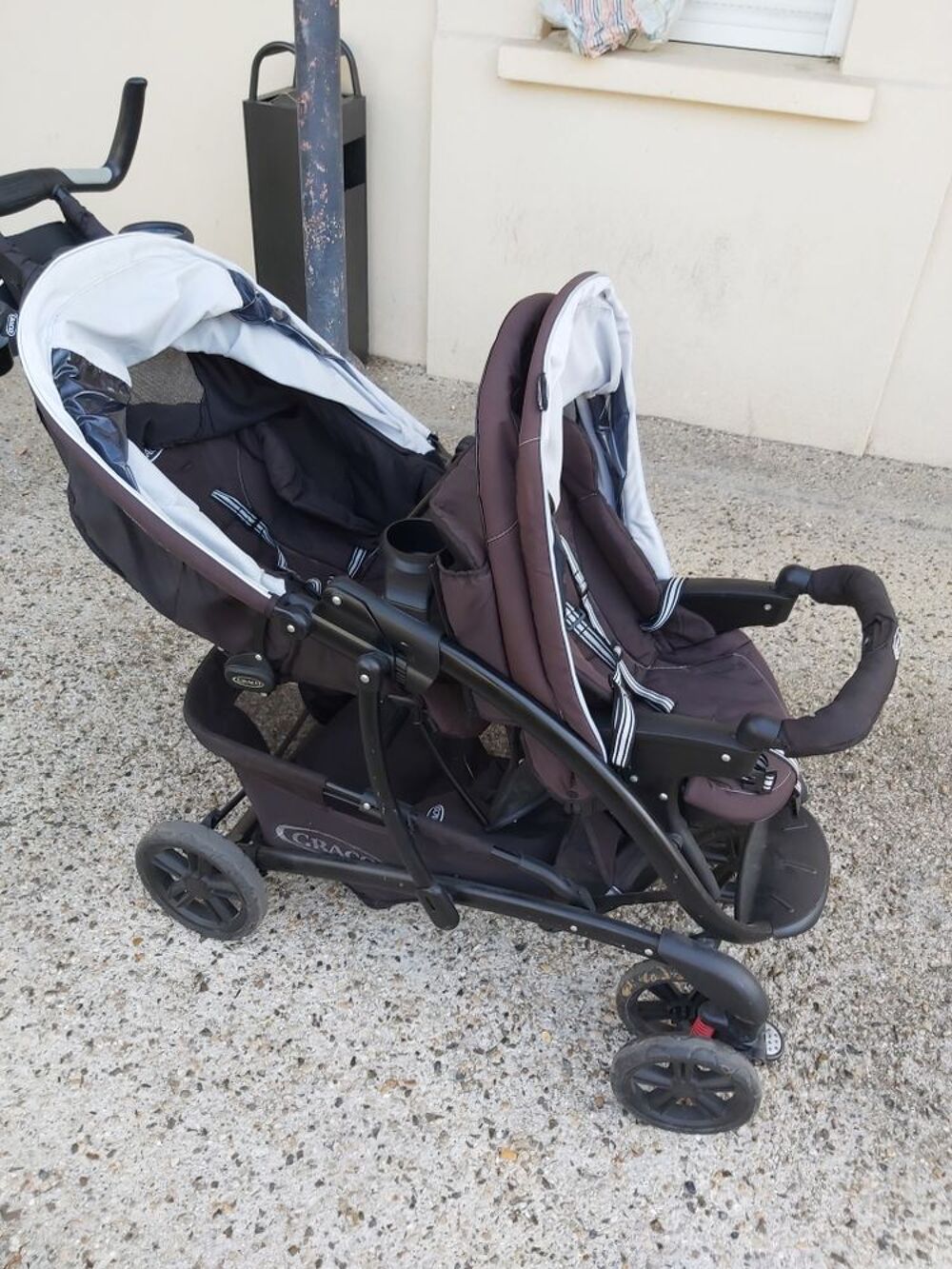 Poussette double graco duo sport 2025