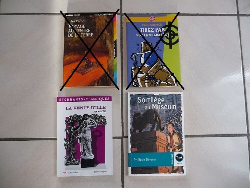 2 livres Jeunesse Ados divers sujets - NEUFS Livres et BD