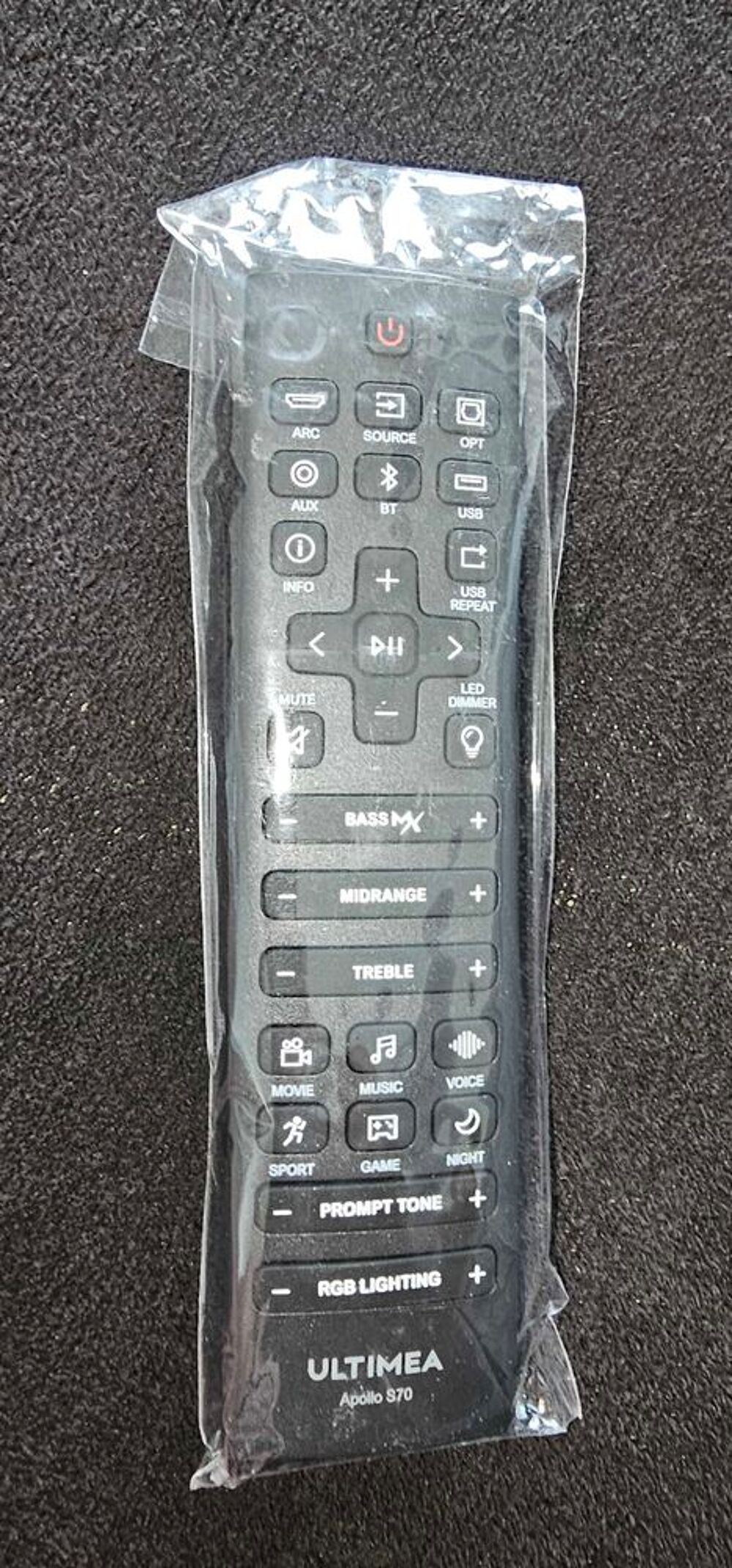 Ultimea Barre de son &agrave; LED Audio et hifi