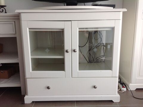 Meuble t�l� IKEA blanc 50 Menton (06)