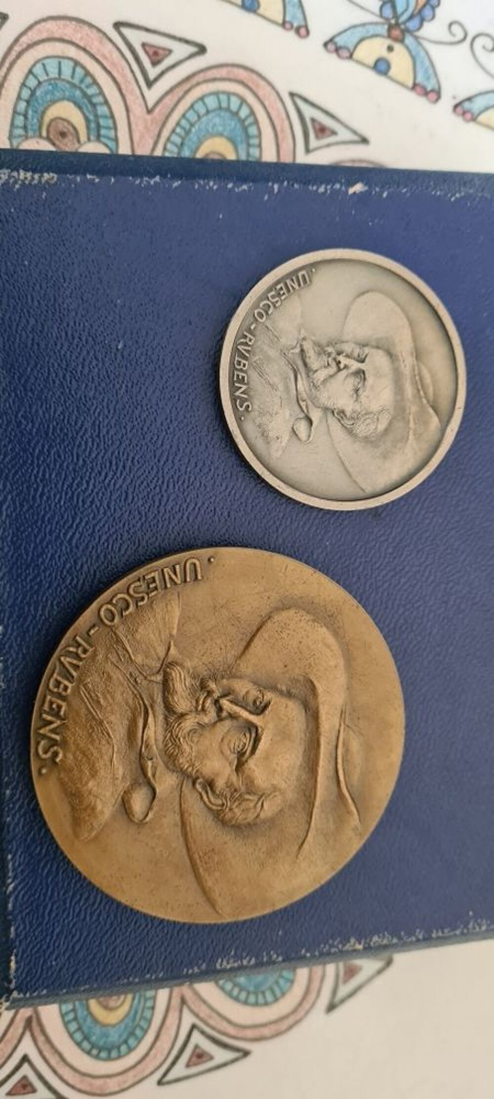 medailles bronze et argent 