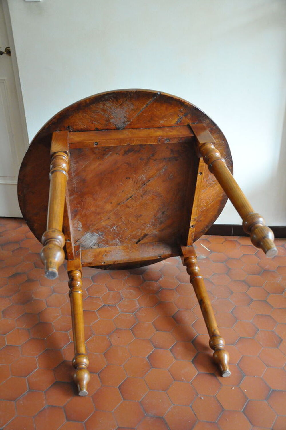 Table ronde ancienne Meubles