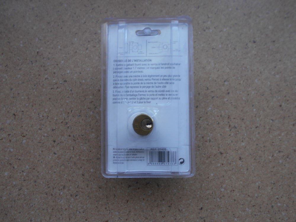 SERRURE S&eacute;curit&eacute; Double entr&eacute;e Bricolage