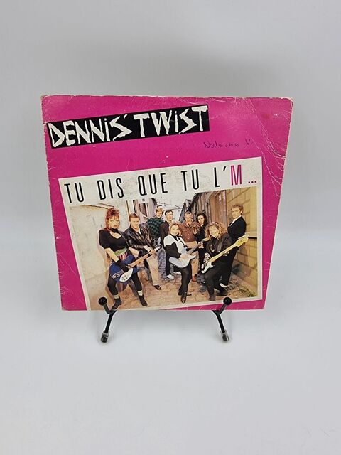 Vinyle 45 tours Dennis Twist : Tu Dis que tu l'M?  3 Vulbens (74)