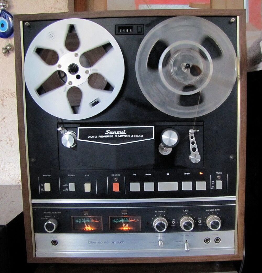 Superbe magn&eacute;tophone &agrave; bande SANSUI SD 5000 Audio et hifi
