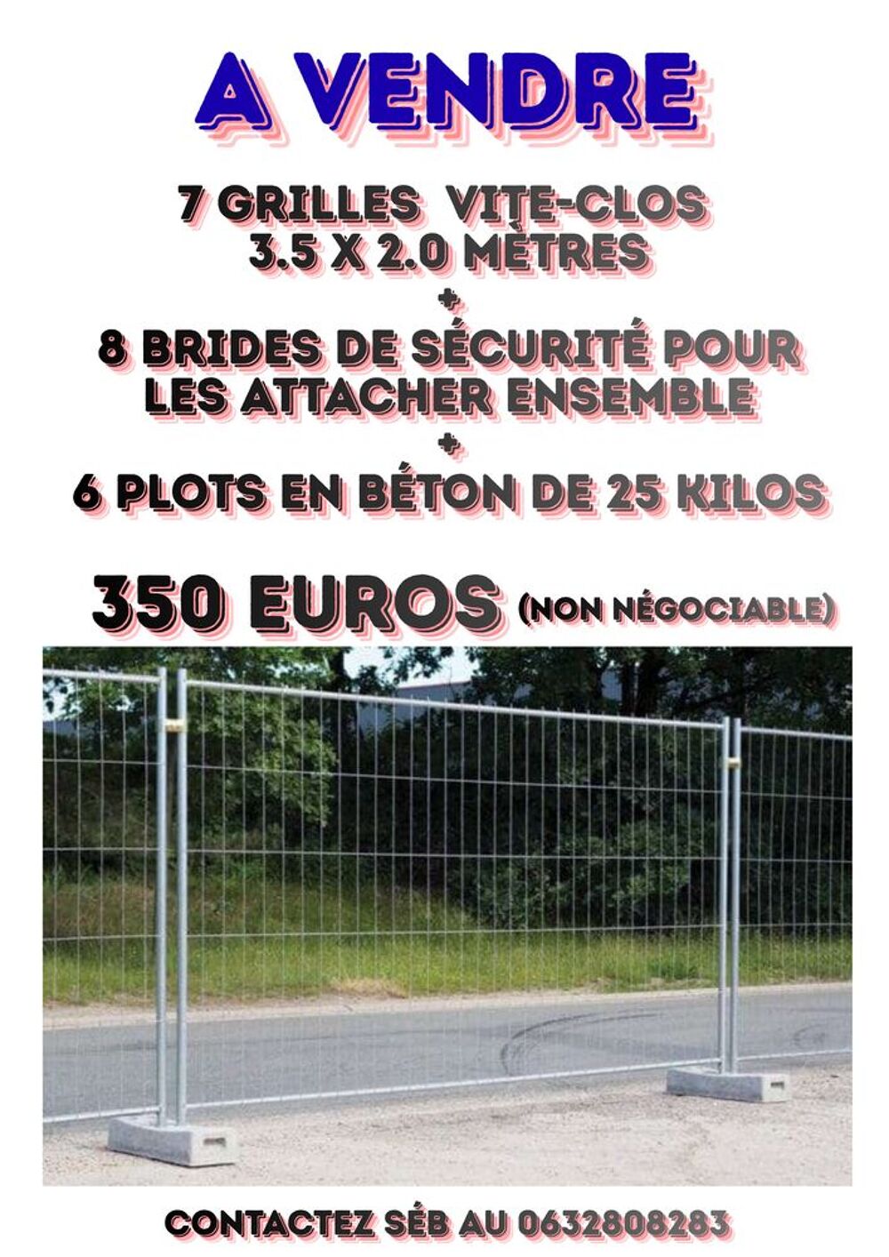 Vite-clos Barri&egrave;res Bricolage