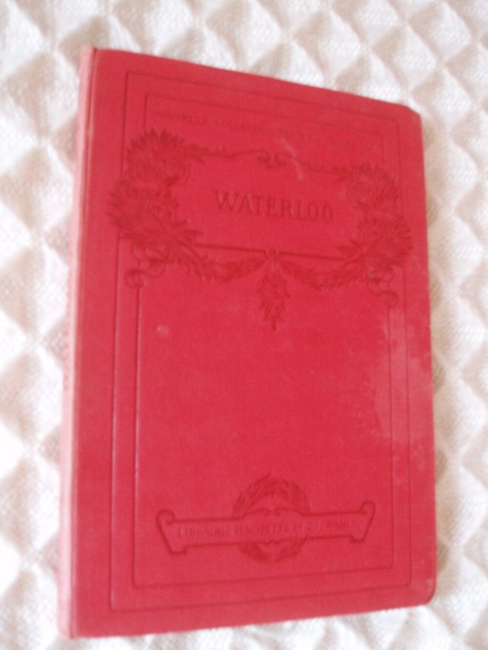 Livre ancien Waterloo (Erckmann-Chatrian) 