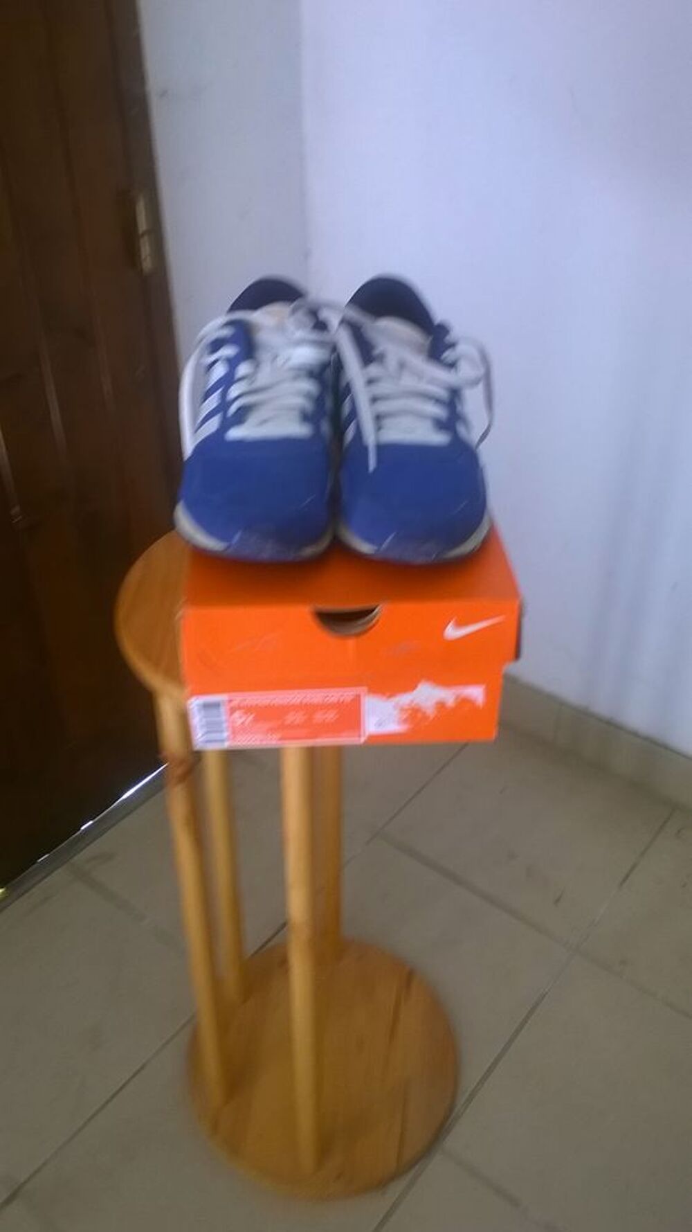 Chaussures adidas couleur bleue Chaussures enfants