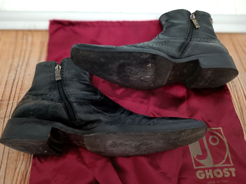 Bottines en cuir Jo Ghost belle marque italienne taille 39 Chaussures