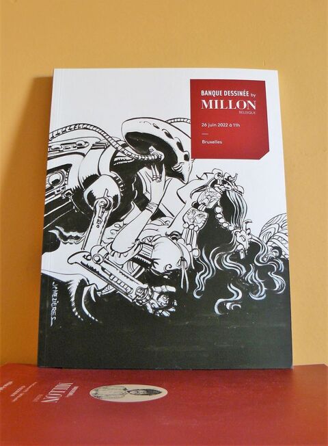 Catalogue Bande Dessin�e Millon 2022 - couverture Mezieres 12 Argenteuil (95)