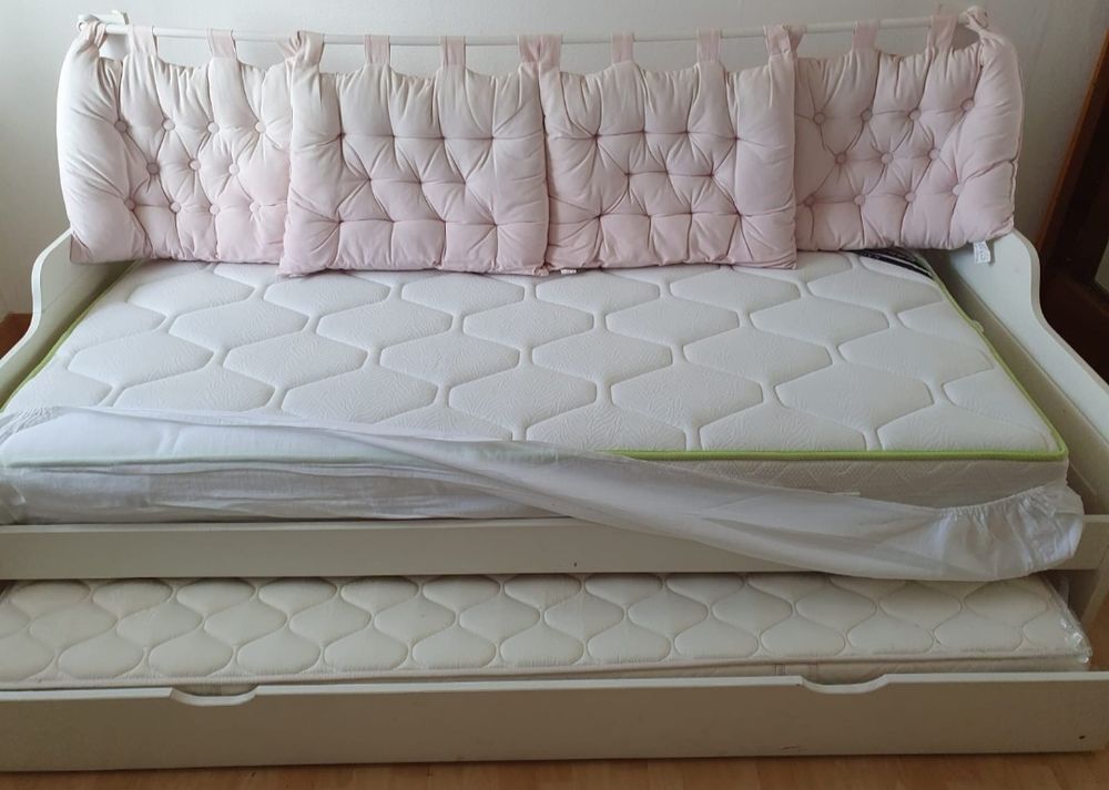 lits montant bois blanc Mobilier enfants