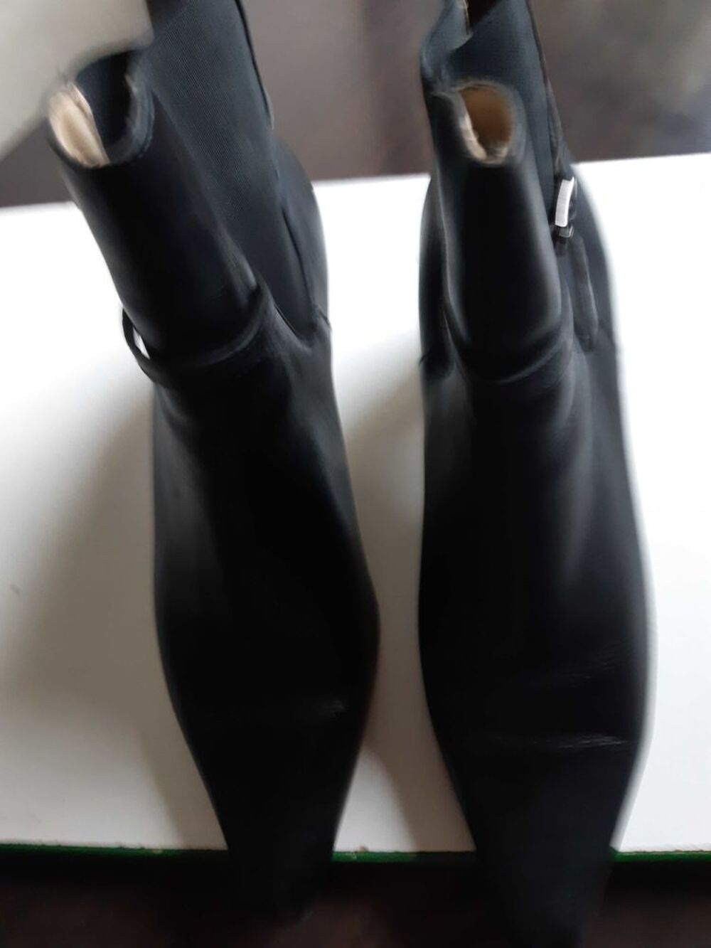 bottines cuir noir 38 Chaussures
