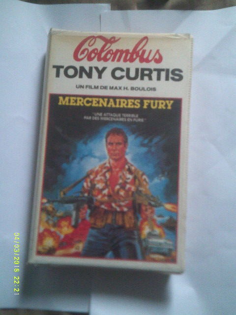 MERCENAIRES FURY avec Tony CURTIS et Gerard BARRAY 0 Malo Les Bains (59)
