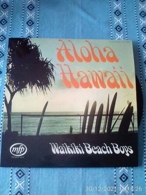 Vinyle 33T ALOHA HAWAII - WAIKIKI BEACH BOYS 15 Cachan (94)