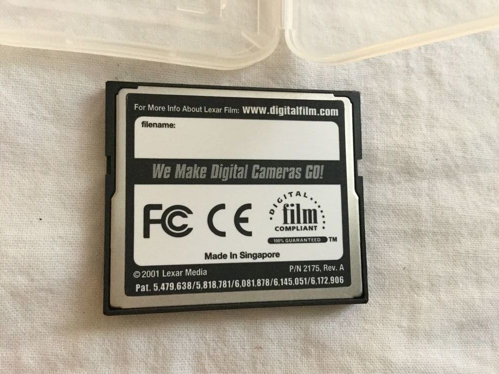 Carte memoire Photos/Video/TV