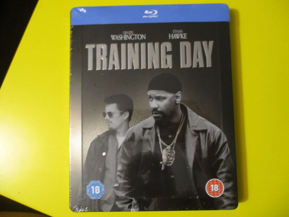 STEELBOOK TRAINING DAY DENZEL WASHINGTON NEUF DVD et blu-ray