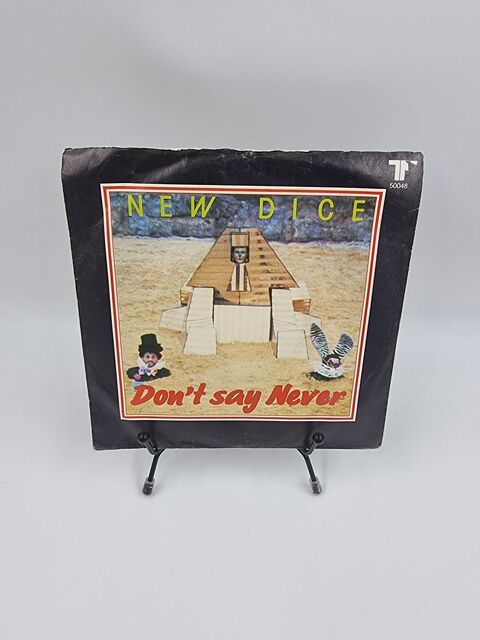 Vinyle 45 tours New Dice : Don't Say Never avec fourreau 1 Vulbens (74)