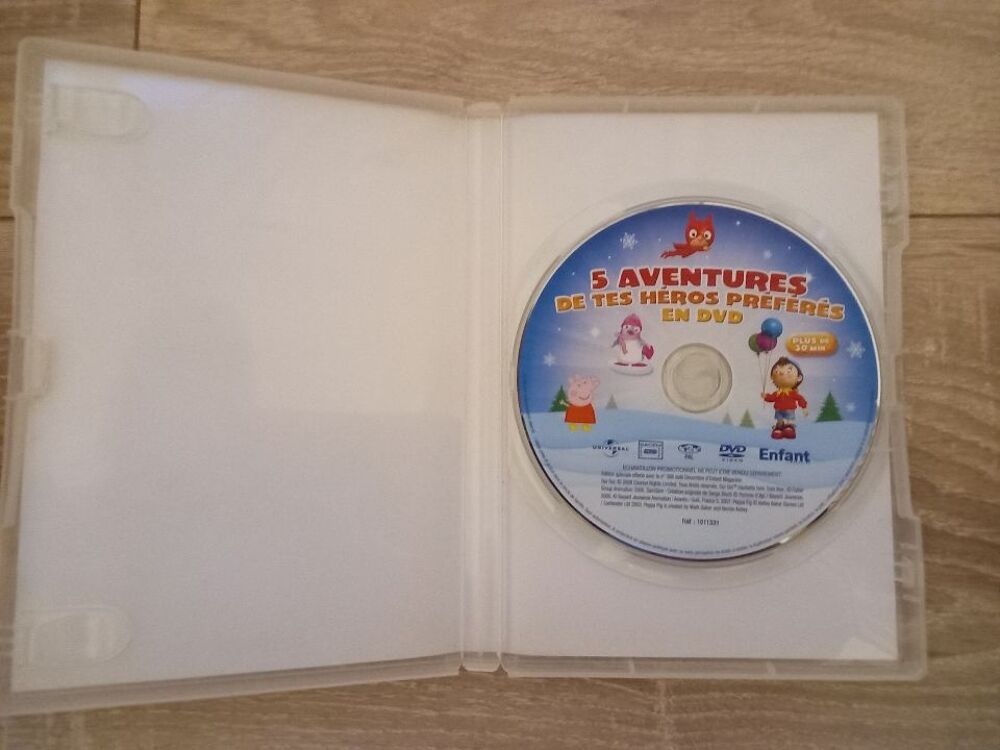 Dvd animation 5 aventures avec tes h&eacute;ros pr&eacute;f&eacute;r&eacute;s DVD et blu-ray