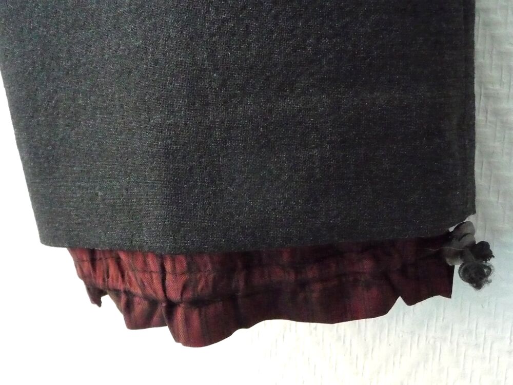 Pantacourt/ Pantalon Gris Anthracite- Patrick Mendes Vêtements