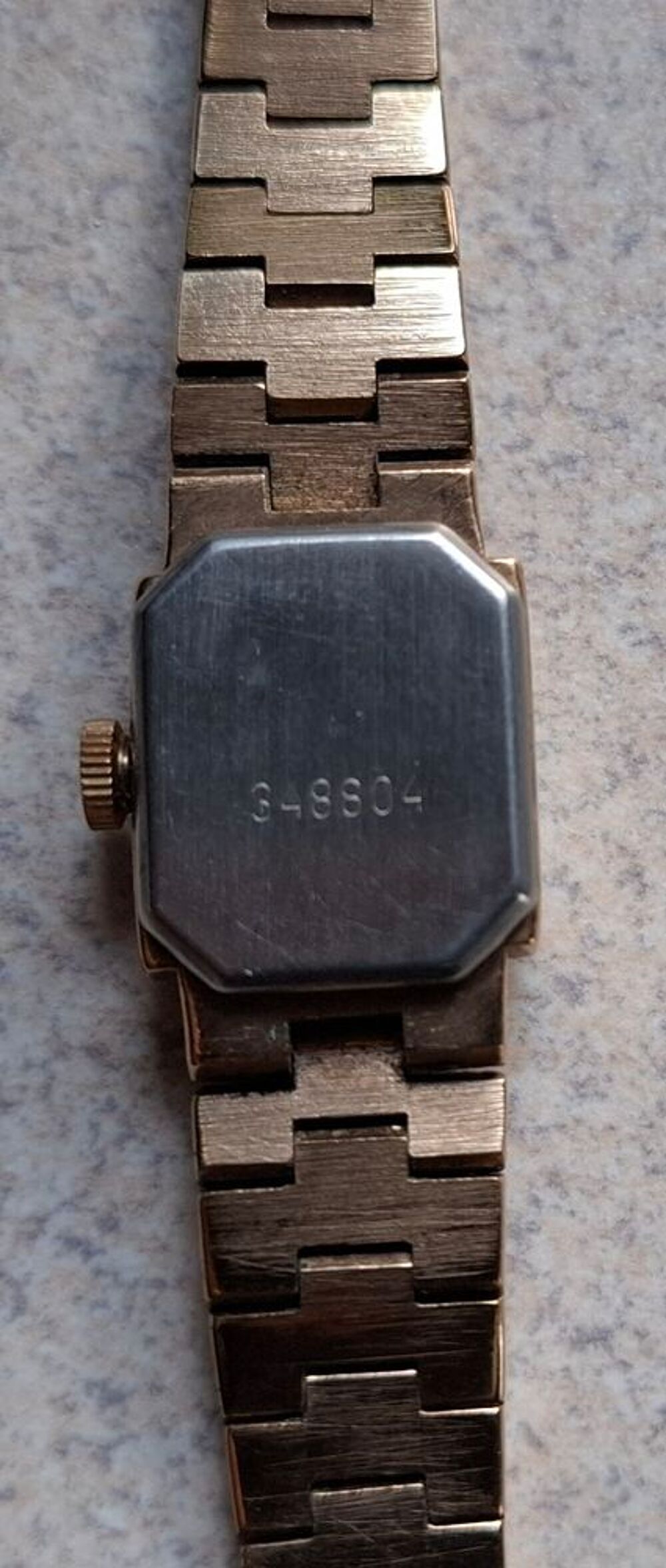 Montre femme plaqu&eacute;e or Bijoux et montres