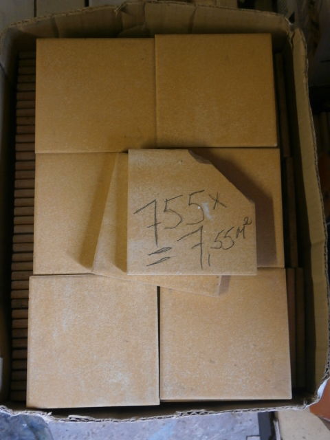 
Lot de carrelage jaune sable 7,55m� 55 Wolxheim (67)